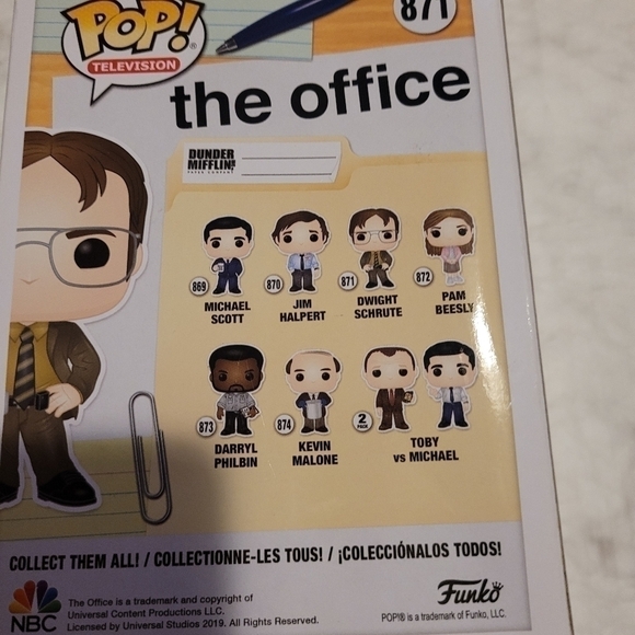 Funko Pop Dwight Schrute The Office #871 - Picture 10 of 12